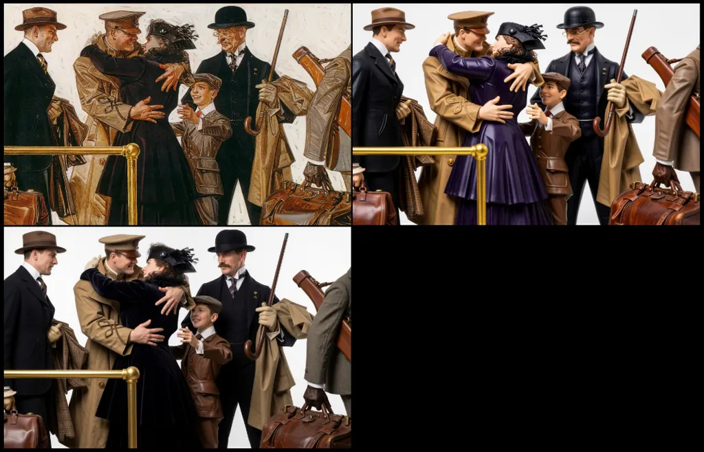 “Kuppenheimer – The Homecoming” by J. C. Leyendecker