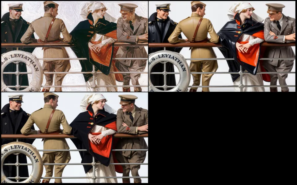 “S.S. Leviathan” by J. C. Leyendecker