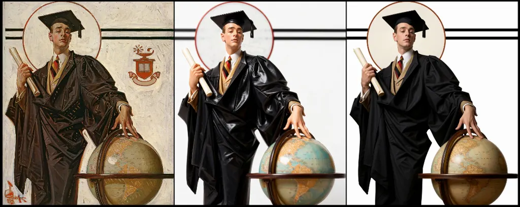“June Graduate” by J. C. Leyendecker