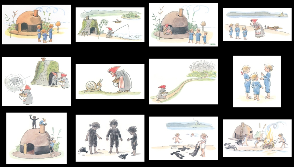 「ぼうしのおうち」 エルサ・ベスコフ #1