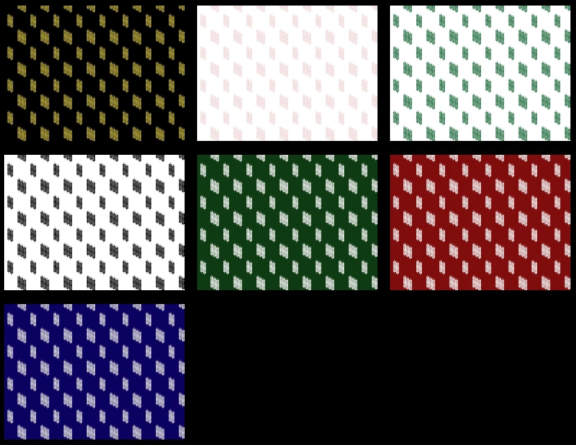 矢羽根柄模様の背景イラストとベクター