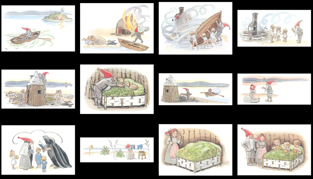 「ぼうしのおうち」 エルサ・ベスコフ #2