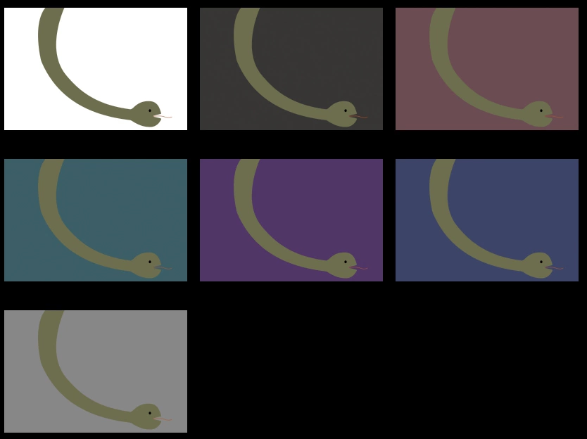 巳年の背景イラストとベクター