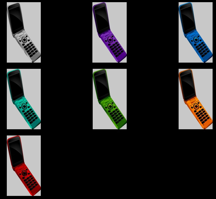 ガラケーのイラストとベクター