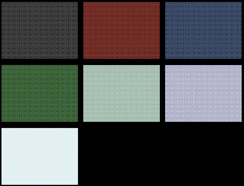工字繋ぎ文様の背景イラストとベクター