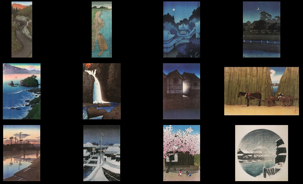 川瀬巴水作品集 #1