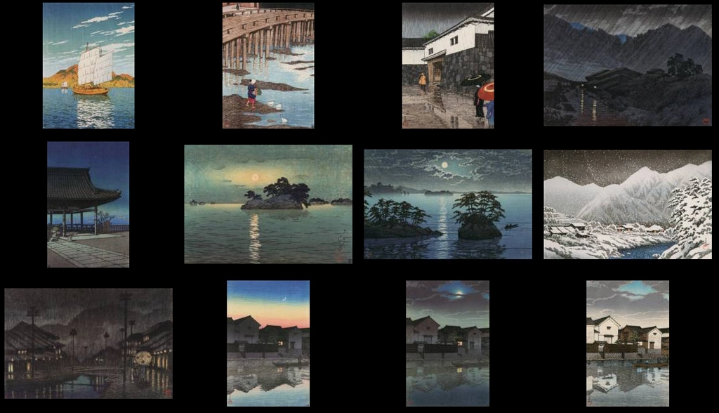 川瀬巴水作品集 #4