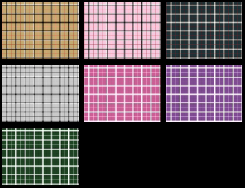 バーバリーチェック柄の背景イラストとベクター