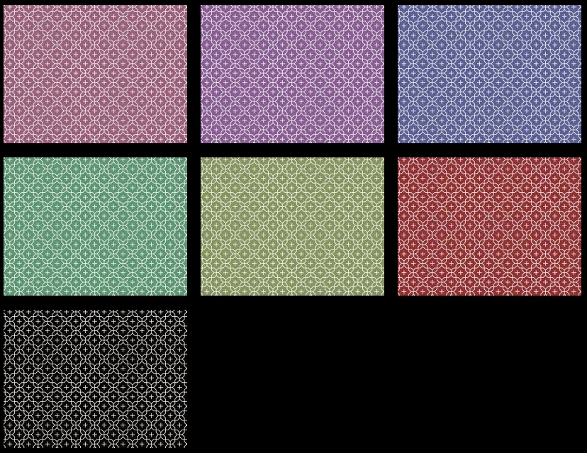 十字花刺し模様の背景イラストとベクター