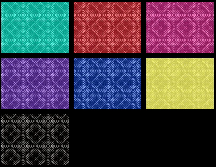 柿の花文様の背景イラストとベクター