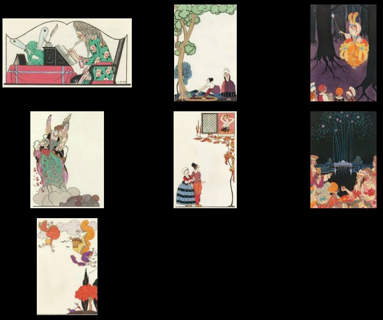 ジョルジュ・バルビエ 優美と幻想のイラストレーター #9 『2匹の青とかげの四輪馬車』