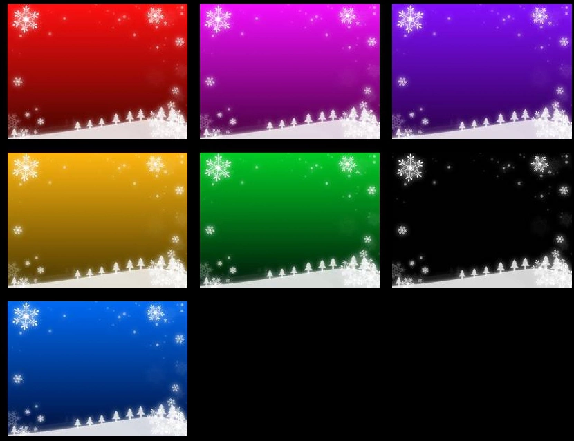 雪の結晶と雪原の背景イラストとベクター