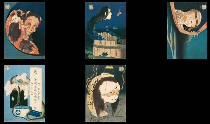 名品揃物浮世絵9 北斎II #4 百物語